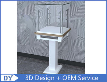3D Design Moderno in Legno Temperato Vetro Gioielli Cassa Espositiva Per Shopping Mall