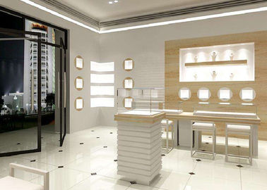 Facile da installare Casse per gioielli moderni Logo personalizzato per negozio al dettaglio