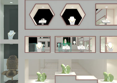Moderno stile di moda montato a parete Cassa per gioielleria Display