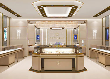 Grandi spazi Showroom in stile moderno Display Cabinets Lacca Finitura Colore