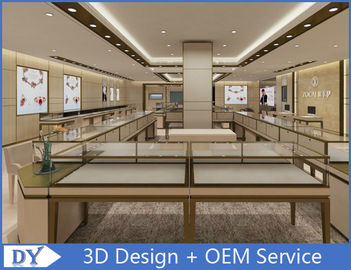 OEM Modern Shop Showroom Gioielleria Display Con Led