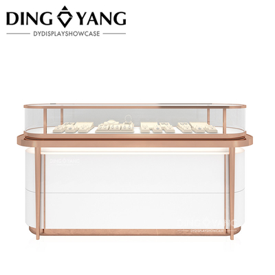 High End Custom Made Tabletop Jewelry Display Case, Vitrine di Gioielli di Buona Qualità, Offre Servizio di Progettazione 3D Whole Store