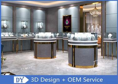 3D Design Store Gioielleria Casse Espositive in taglia personalizzata Logo / Negozio di gioielleria Mobili
