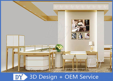 Commerciale gioielleria chiudibile vetro Display Cabinet per Showroom 550 X 550 X 1300MM